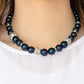 Rich Girl Refinement - Blue - Paparazzi Necklace Image