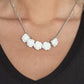 Garden Party Posh - White - Paparazzi Necklace Image