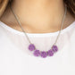 Garden Party Posh - Purple - Paparazzi Necklace Image