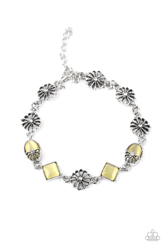 Paparazzi Bracelet ~ Eden Etiquette - Yellow