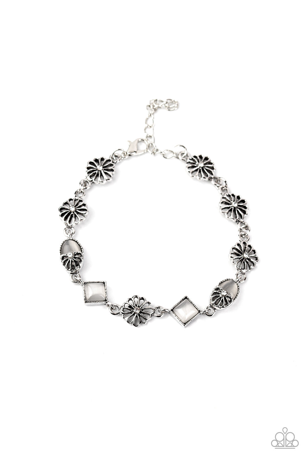 Paparazzi Bracelet ~ Eden Etiquette - White