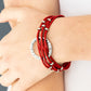 Paparazzi Bracelet ~ Magnetic Muse - Red