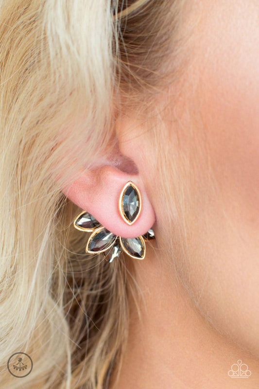 Paparazzi Earring ~ Fanciest Of Them All - Gold