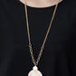 A Top-SHELLer - Gold - Paparazzi Necklace Image