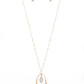 Royal Iridescence - Rose Gold - Paparazzi Necklace Image