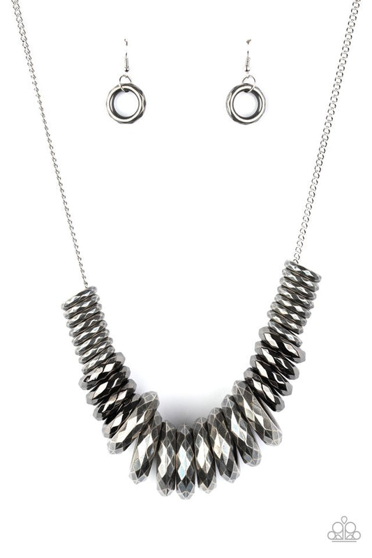 Haute Hardware - Silver - Paparazzi Necklace Image