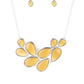 Iridescently Irresistible - Yellow - Paparazzi Necklace Image