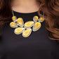 Iridescently Irresistible - Yellow - Paparazzi Necklace Image