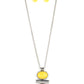 Finding Balance - Yellow - Paparazzi Necklace Image
