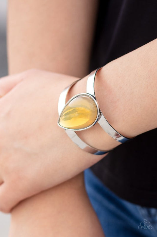 Optimal Opalescence - Yellow - Paparazzi Bracelet Image