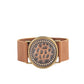 Hold On To Your Buckle - Copper - Paparazzi Bracelet Image