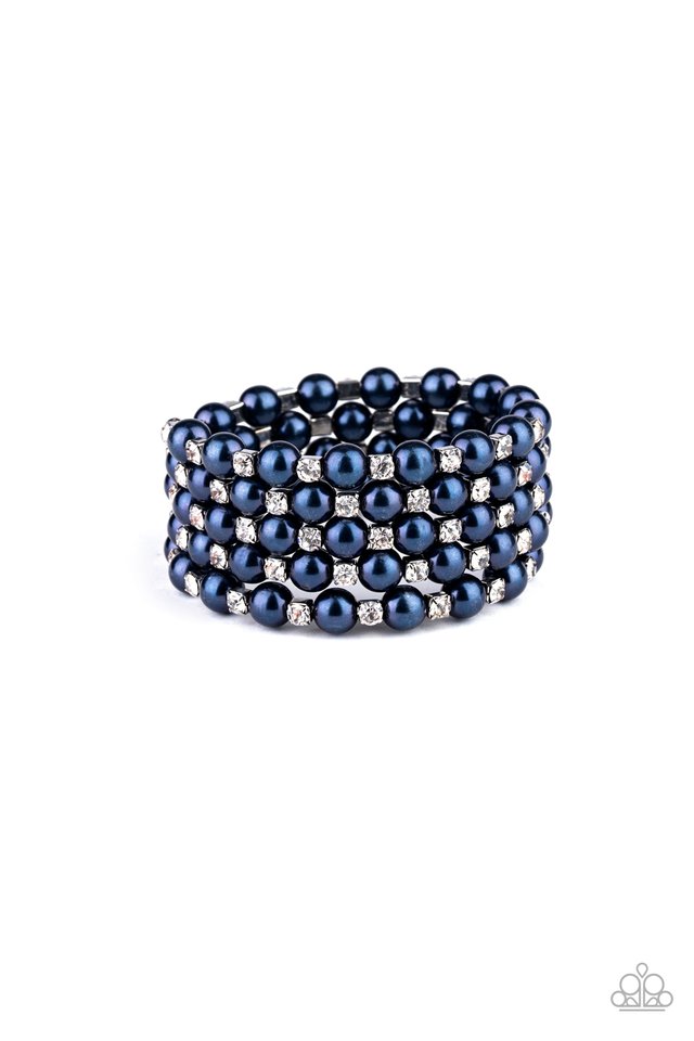 Rich Royal - Blue - Paparazzi Bracelet Image