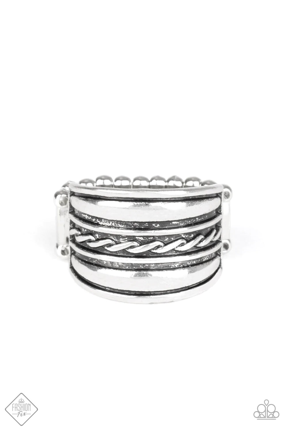 Anillo Paparazzi ~ Let it LAYER - Plata