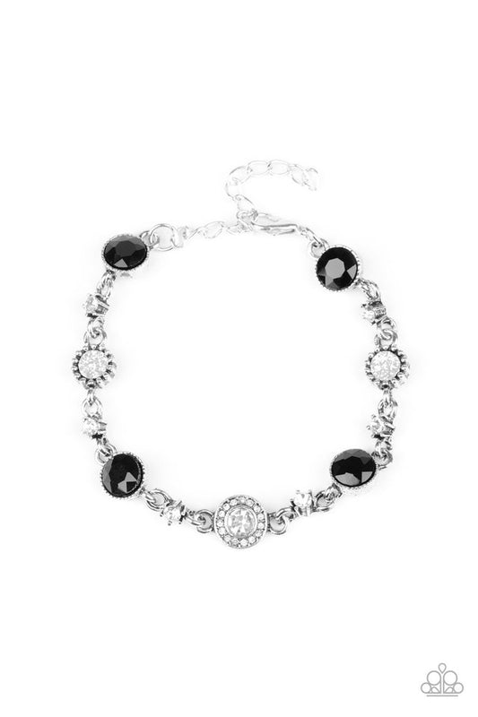 Stargazing Sparkle - Black - Paparazzi Bracelet Image