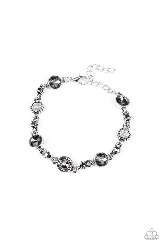 Stargazing Sparkle - Silver - Paparazzi Bracelet Image