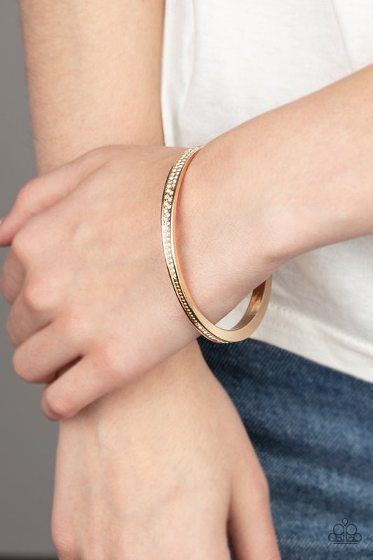 Power Move - Gold - Paparazzi Bracelet Image