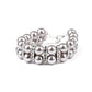 Glowing Glam - Silver - Paparazzi Bracelet Image