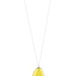 Paparazzi Necklace ~ Ethereal Experience - Yellow - Fashion Fix Aug2020