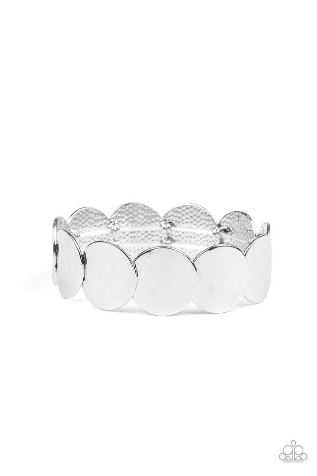 Industrial Influencer - Silver - Paparazzi Bracelet Image