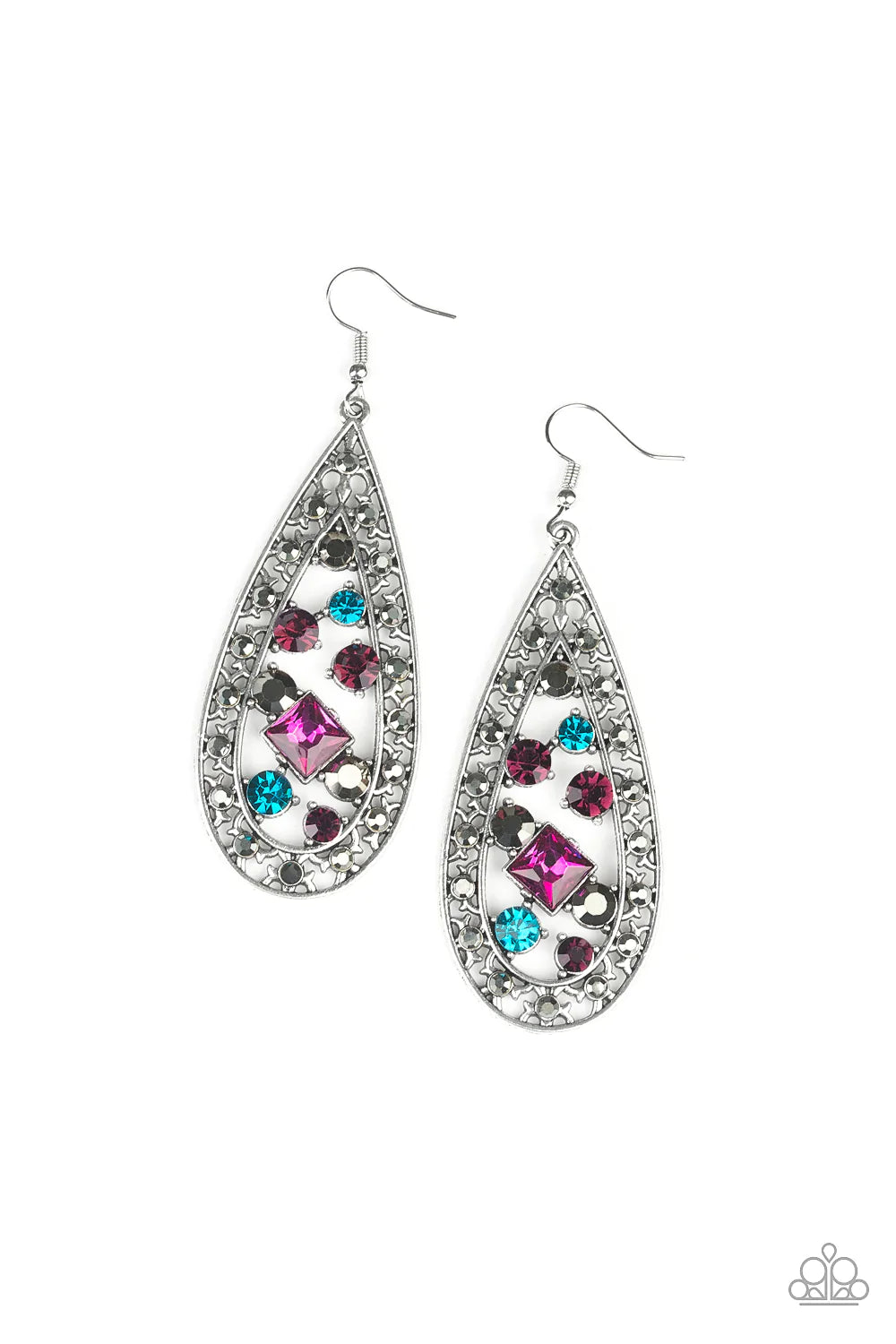 Paparazzi Earring ~ Drop-Dead Dazzle - Multi