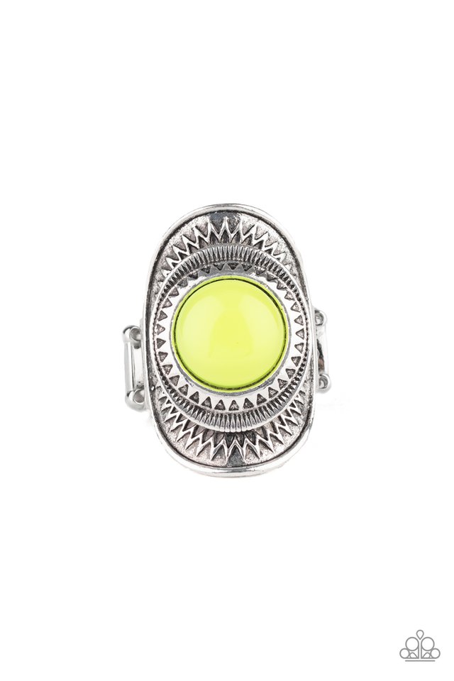 Sunny Sensations - Yellow - Paparazzi Ring Image