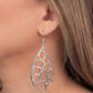 Reshaped Radiance - Silver - Paparazzi Earring Image