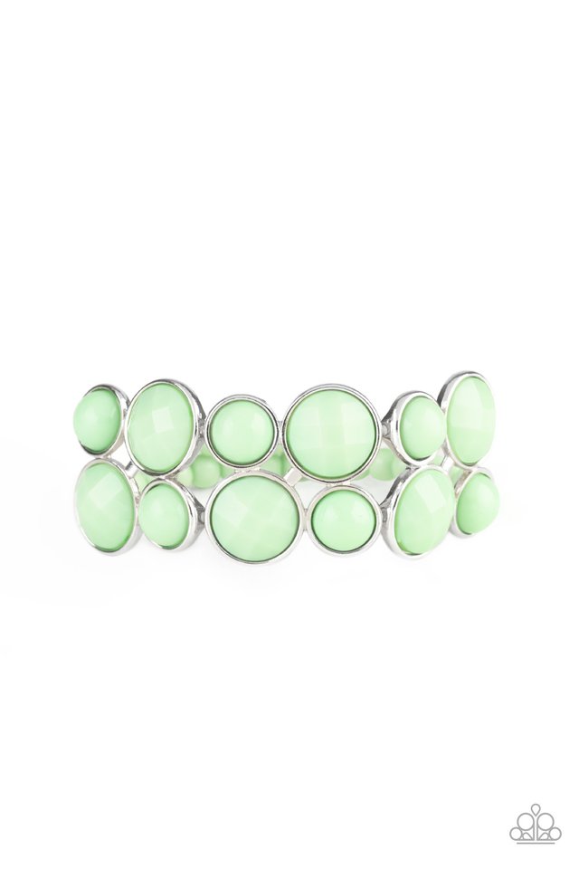 Pulsera Paparazzi ~ Confection Connection - Verde