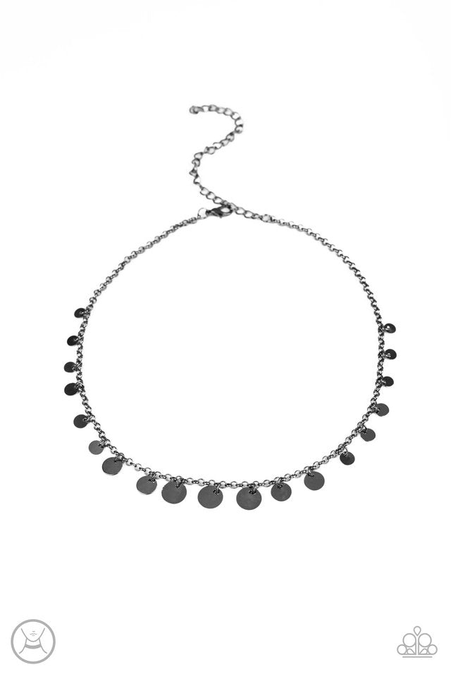 Minimal Magic - Black - Paparazzi Necklace Image