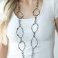 Abstract Artifact - Black - Paparazzi Necklace Image