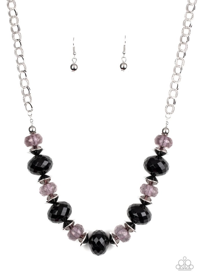 Hollywood Gossip - Black - Paparazzi Necklace Image