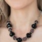 Hollywood Gossip - Black - Paparazzi Necklace Image