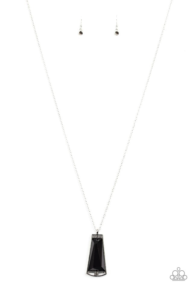 Empire State Elegance - Black - Paparazzi Necklace Image