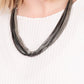 Beat Box Queen - Black - Paparazzi Necklace Image