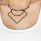 Egyptian Edge - Black - Paparazzi Necklace Image