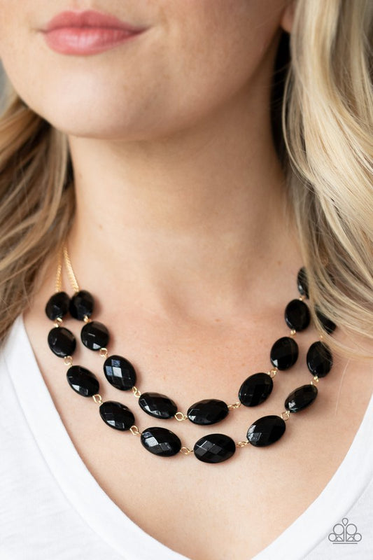 Max Volume - Black - Paparazzi Necklace Image