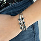 Tribal Triad - Black - Paparazzi Bracelet Image