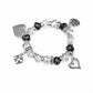 Paparazzi Bracelet ~ Fabulously Flirty - Black