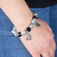 Paparazzi Bracelet ~ Fabulously Flirty - Black