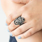 Musical Motif - Black - Paparazzi Ring Image