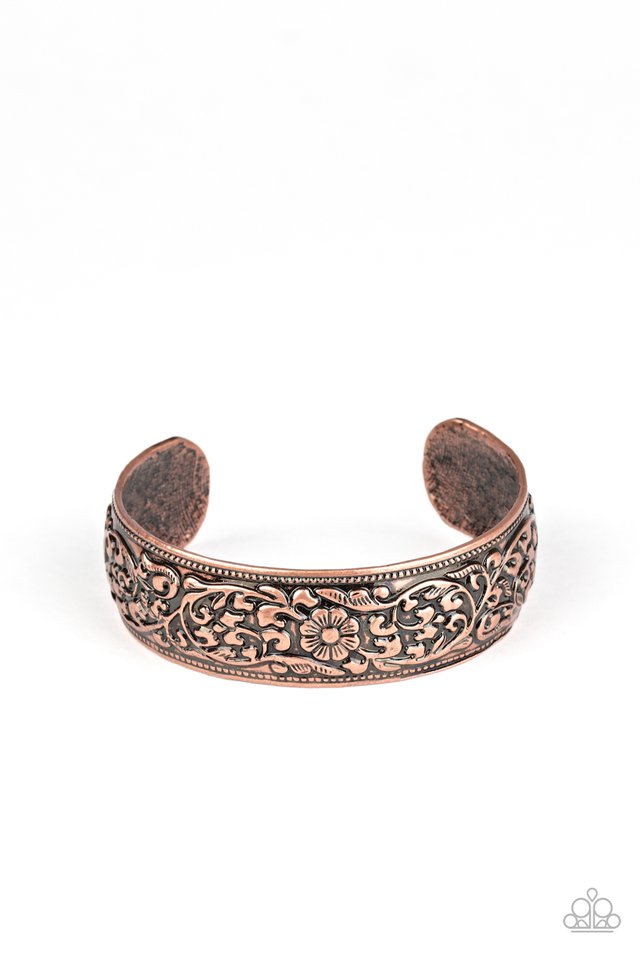 Garden Tropic - Copper - Paparazzi Bracelet Image