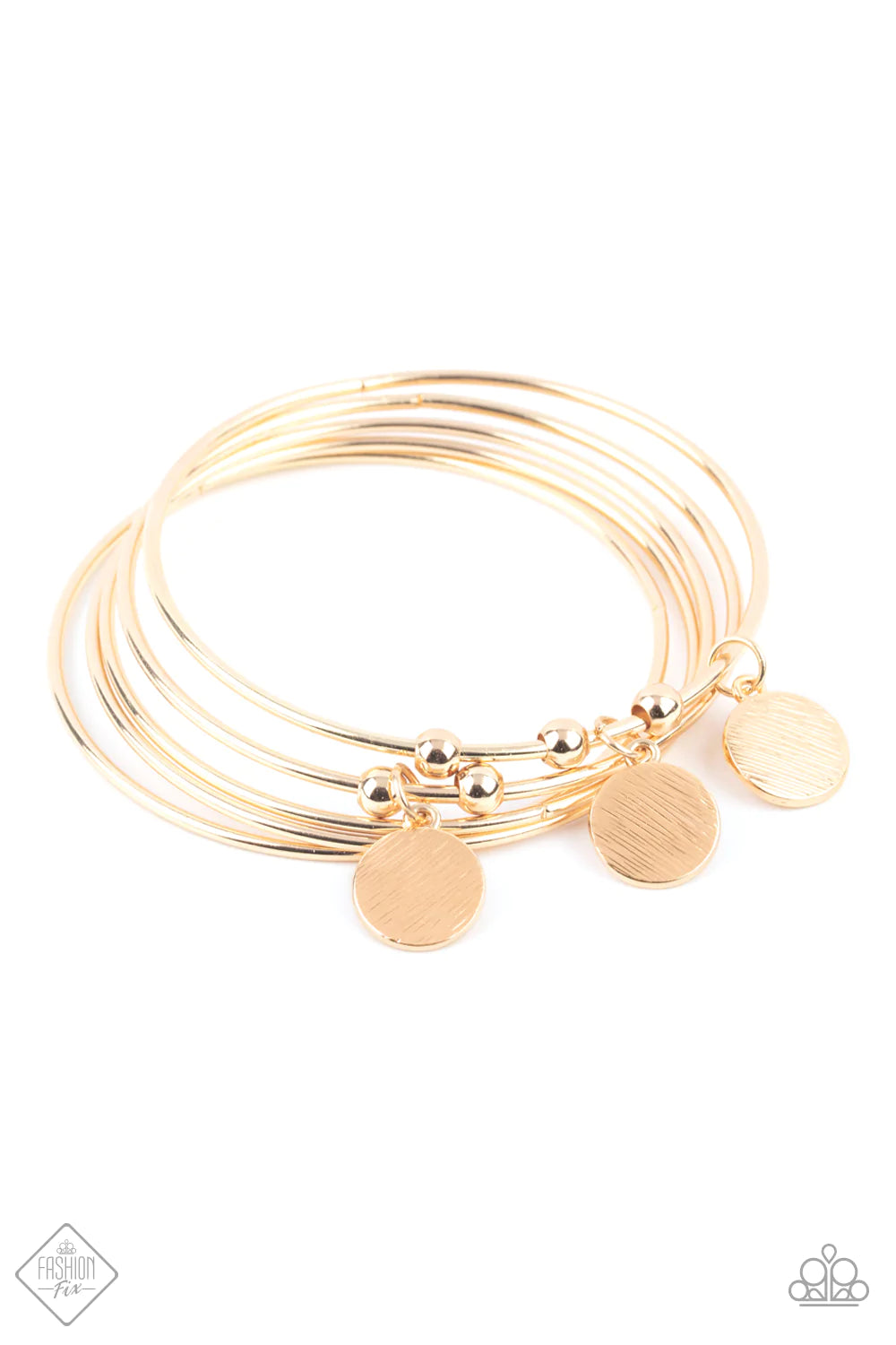 Paparazzi Bracelet ~ Reflective Radiance - Gold