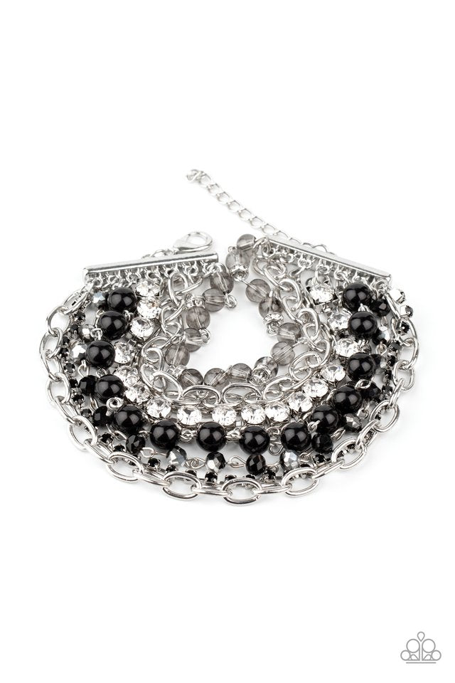 Heiress Hustle - Black - Paparazzi Bracelet Image