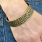 Read The VINE Print - Brass - Paparazzi Bracelet Image