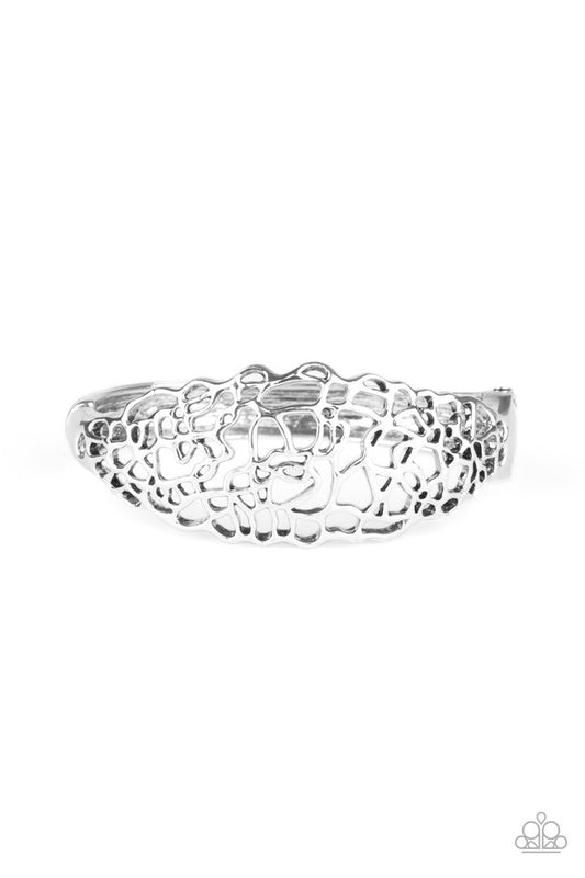 Airy Asymmetry - Silver - Paparazzi Bracelet Image