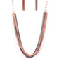 Beat Box Queen - Copper - Paparazzi Necklace Image