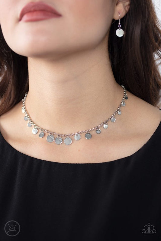 Minimal Magic - Silver - Paparazzi Necklace Image