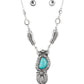 Paparazzi Necklace ~ Ruler of The Roost - Blue - Fashion Fix Aug2020