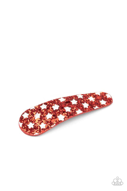 Paparazzi Hair Accessories ~ All American Girl - Red