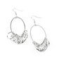 Halo Effect - Silver - Paparazzi Earring Image