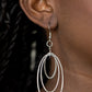 Shimmer Surge - Silver - Paparazzi Earring Image